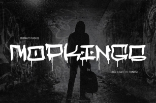 Graffiti Fonts Mopkings Font Download
