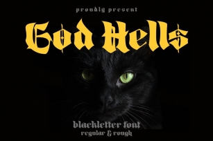 God Hells Font Font Download