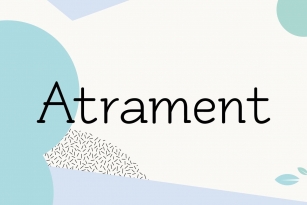 Atrament Font Font Download