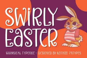 Swirly Easter Font Font Download
