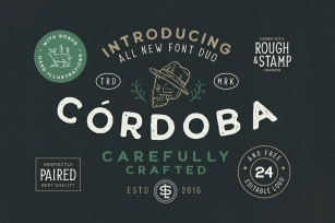 Cordoba Duo Font Download
