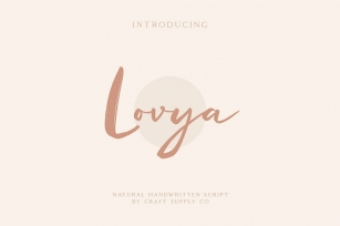 Lovya Font Font Download