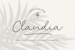 Clandia Font Font Download