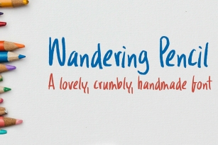 Wandering Pencil Font Font Download