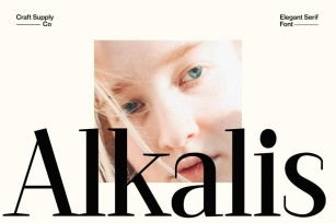 Alkalis â€“ Modern Elegant Serif Font Download