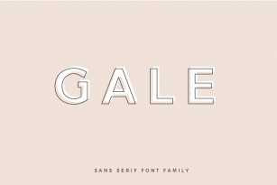 Gale Font Font Download