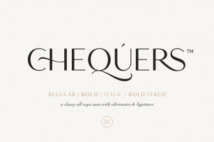 Chequers Font Font Download
