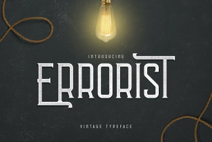 Errorist Font Font Download