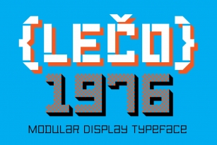 LECO 1976 Font Font Download