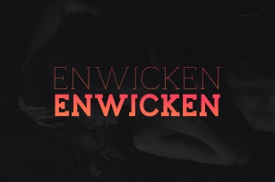 Enwicken Typeface Font Font Download