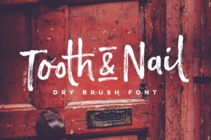 Tooth and Nail Font Font Download