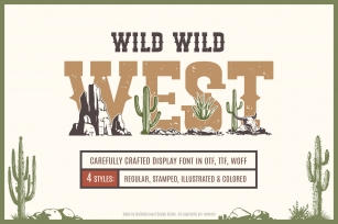 Wild Wild West Font Font Download