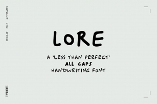 LORE Font Font Download