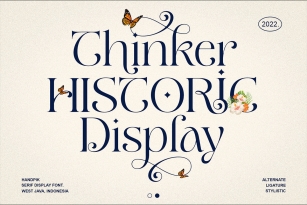 Thinker Historic Font Font Download