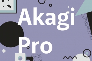 Akagi Pro Font Font Download