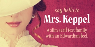 Mrs Keppel Font Font Download
