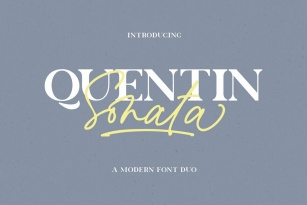 Quentin Sonata Font Font Download