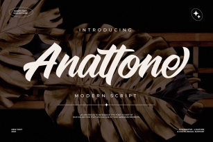 Anattone Font Font Download