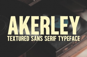 Akerley Font Font Download