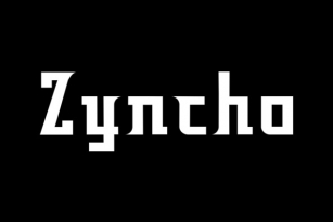 Zyncho Font Font Download