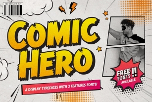 Comic Hero Font Font Download