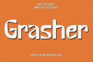 Grasher Font Font Download