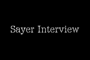 Sayer Interview Font Font Download