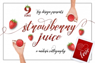 Strawberry Font Font Download