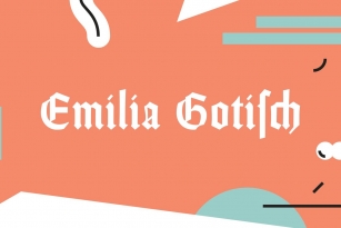 Emilia Gotisch Font Font Download