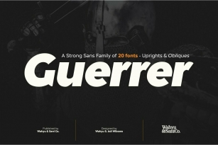 Guerrer Font Font Download