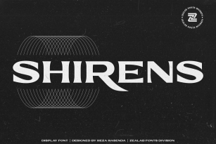 SHIRENS Font Font Download
