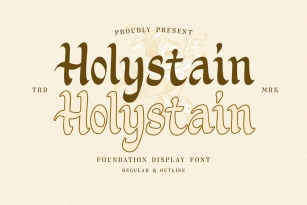 Holystain Font Font Download