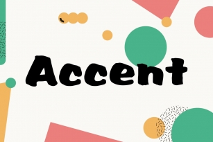 Accent Font Font Download