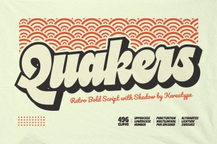 Quakers Font Font Download