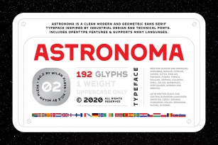 Astronoma Font Font Download