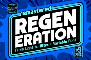 Regeneration Font Font Download