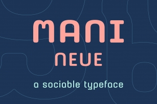 Mani Neue Font Font Download