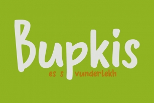 Bupkis Font Font Download