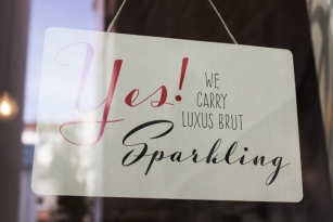 Luxus Brut Sparkling Font Font Download