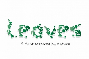 Leaves Font Font Download