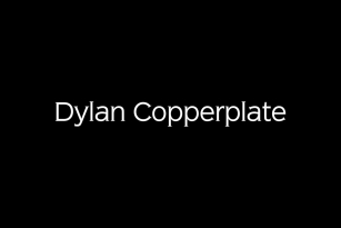 Dylan Copperplate Font Font Download