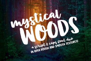 Mystical Woods Font Font Download