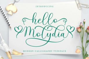Hello Molydia Font Font Download