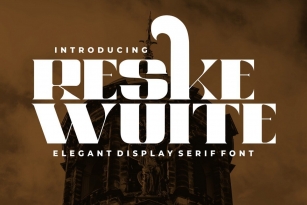 Reske Wuite Font Font Download