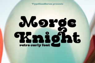 Morge Knight Font Font Download