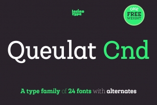 Queulat Cnd Font Font Download