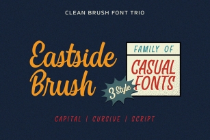 Eastside Brush Font Font Download