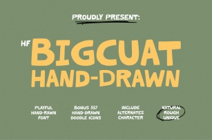 HF Bigcuat Bold Font Download