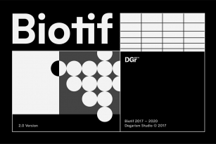 Biotif Font Font Download