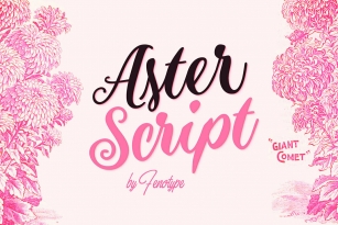 Aster Script Font Font Download